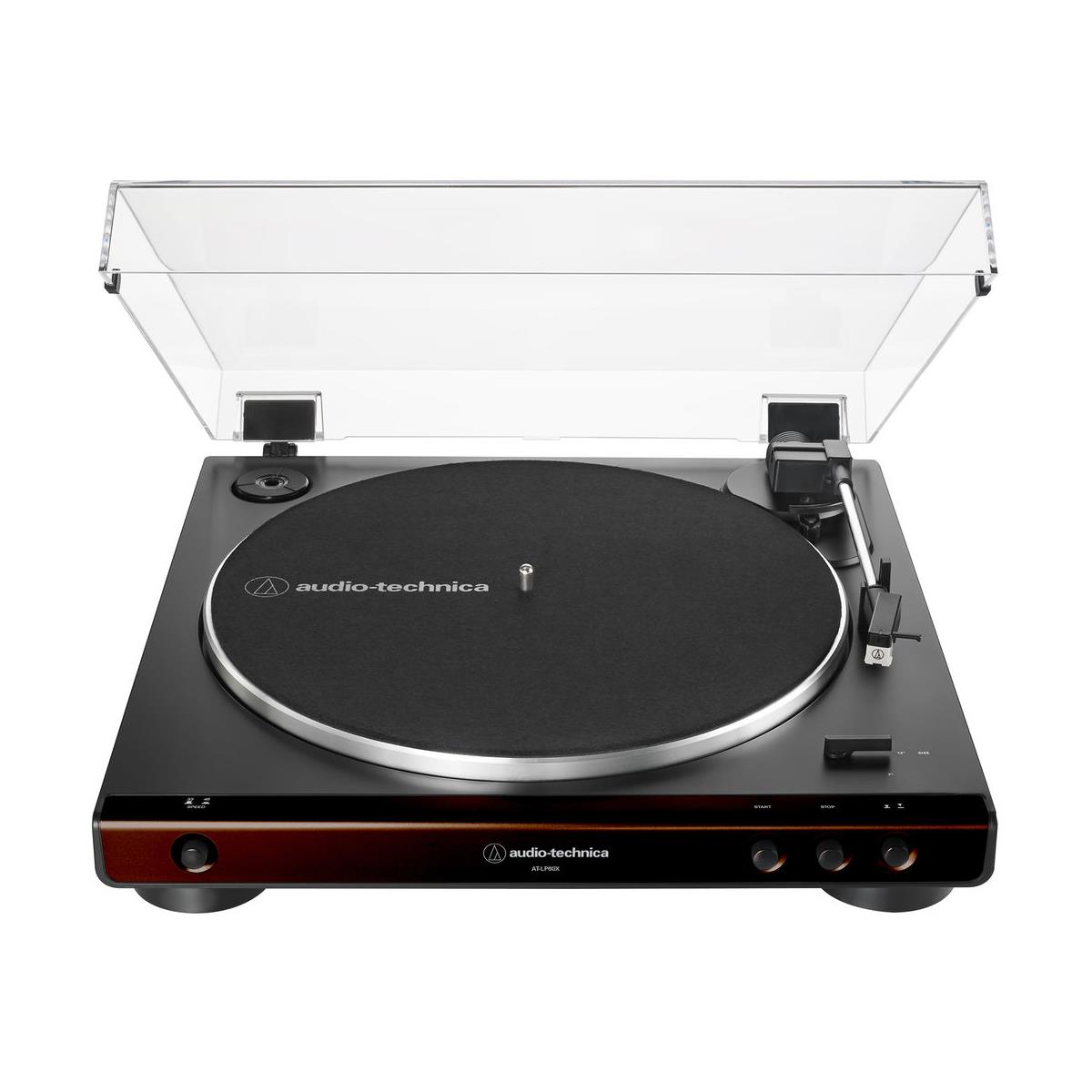 Image of Audio-Technica AT-LP60X-BW Fully Automatic Belt-Drive Turntable