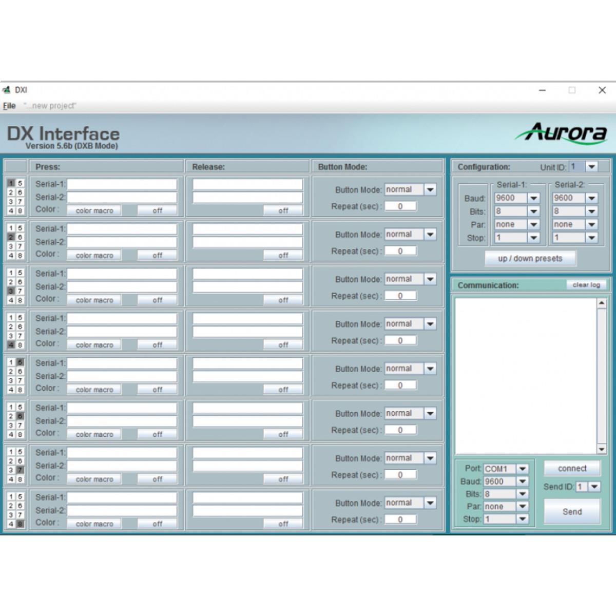 Image of Aurora Multimedia Aurora DXI Programming Kit for DXB-8
