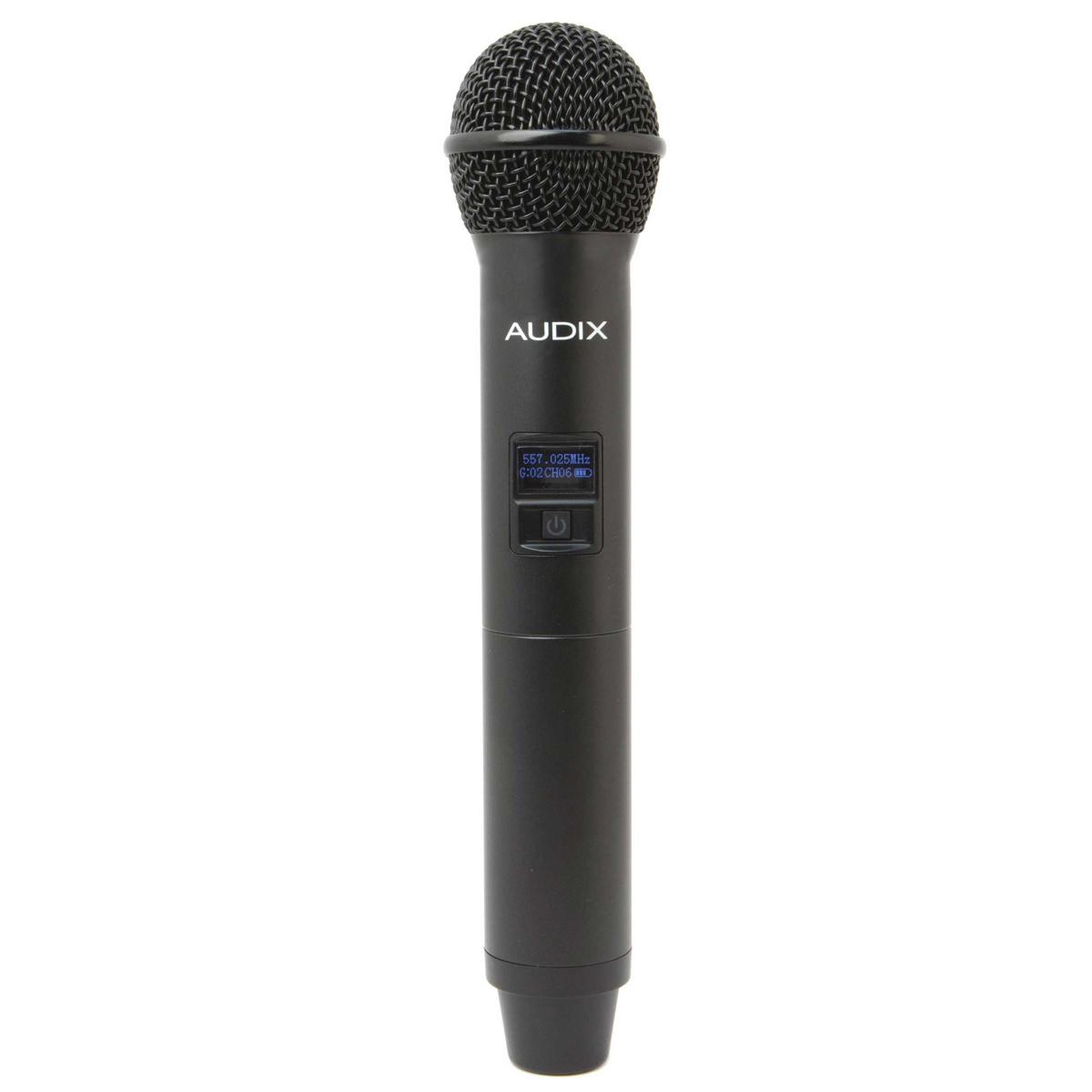 

Audix H60 64MHz Handheld Mic Transmitter with OM5 Dynamic Capsule, 522 to 586MHz