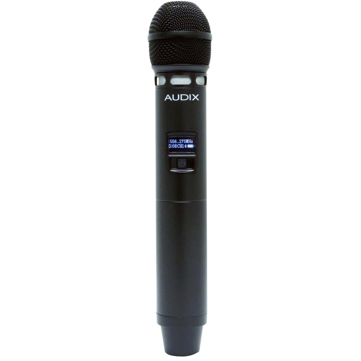 

Audix H60 64MHz Handheld Transmitter Hypercardioid Microphone with VX5 Capsule