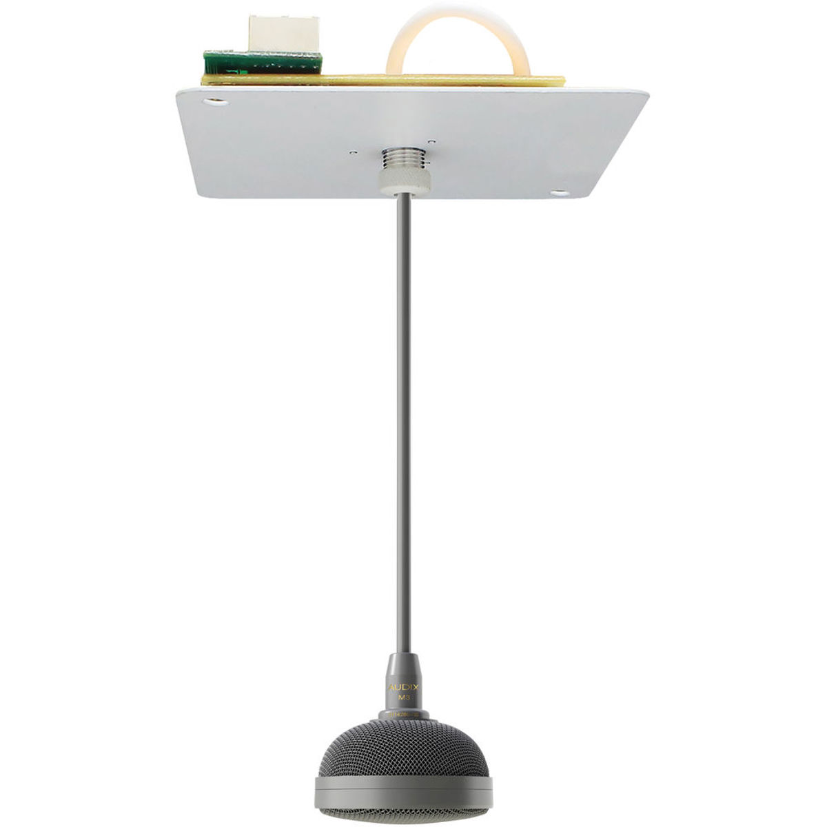 

Audix M3HM Tri-Element Hanging Ceiling Hypercardioid Mic with Hard Mount, Gray