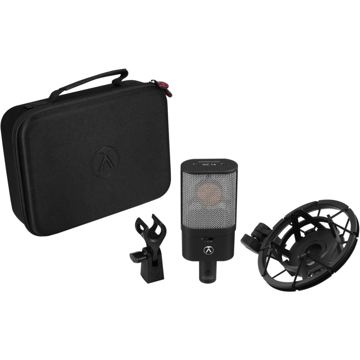 

Austrian Audio OC16 Large Diaphragm Cardioid Condenser Microphone Studio Set