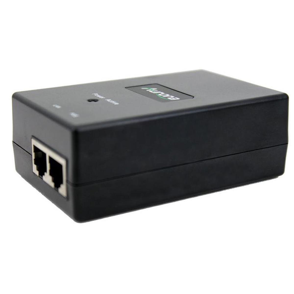 Image of Aurora Multimedia Aurora 48V DC 24W 1 Gigabit PoE Power Supply Injector