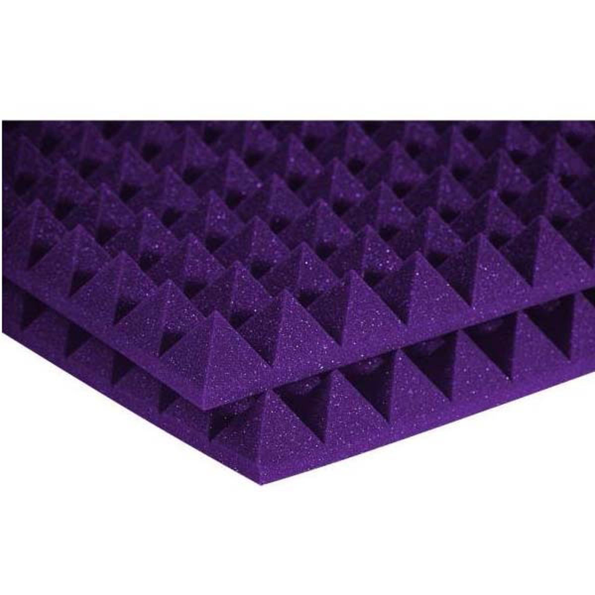 

Auralex 2x24x48" Studiofoam Pyramid Absorption Panels, 6 Pieces, Purple