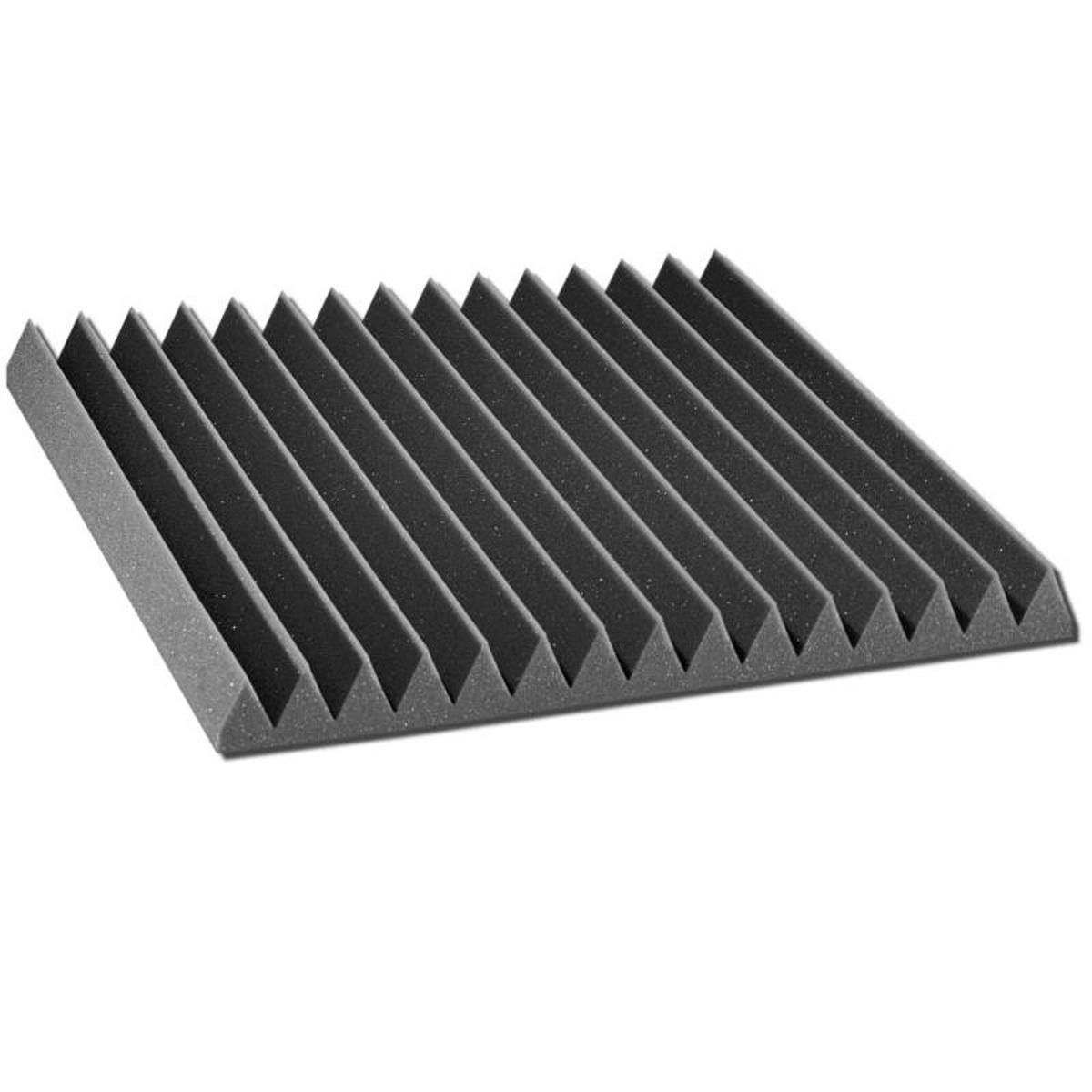 

Auralex 2x24x24" Studiofoam Wedge Absorption Panels, 12 Pieces, Charcoal