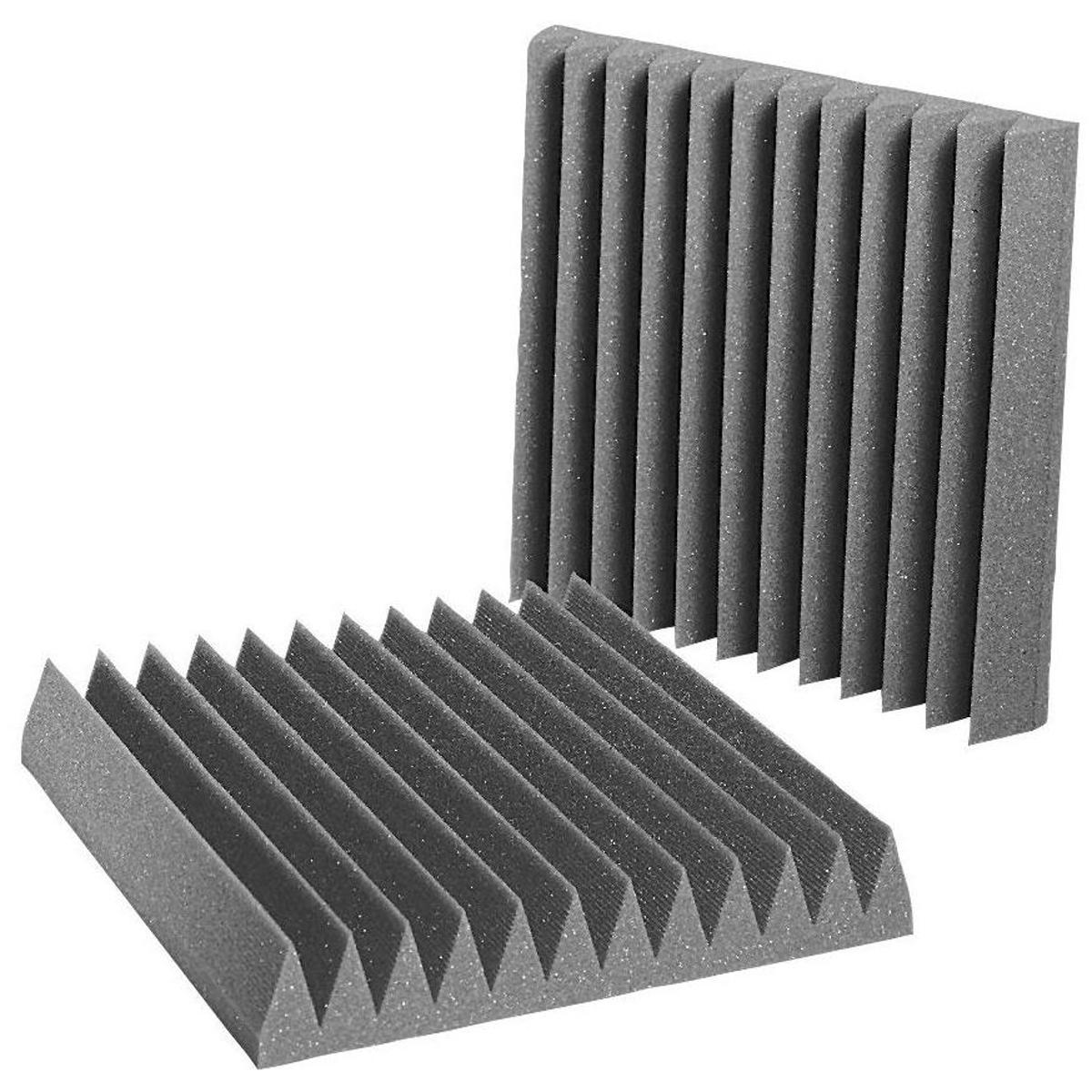 

Auralex 4x24x24" Studiofoam Wedge Absorption Panels, 6 Pieces, Charcoal