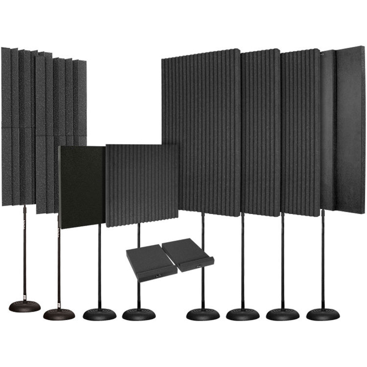 

Auralex EditMAX Kit, Includes 4x ProMAX V2 and 2x DeskMAX Panels