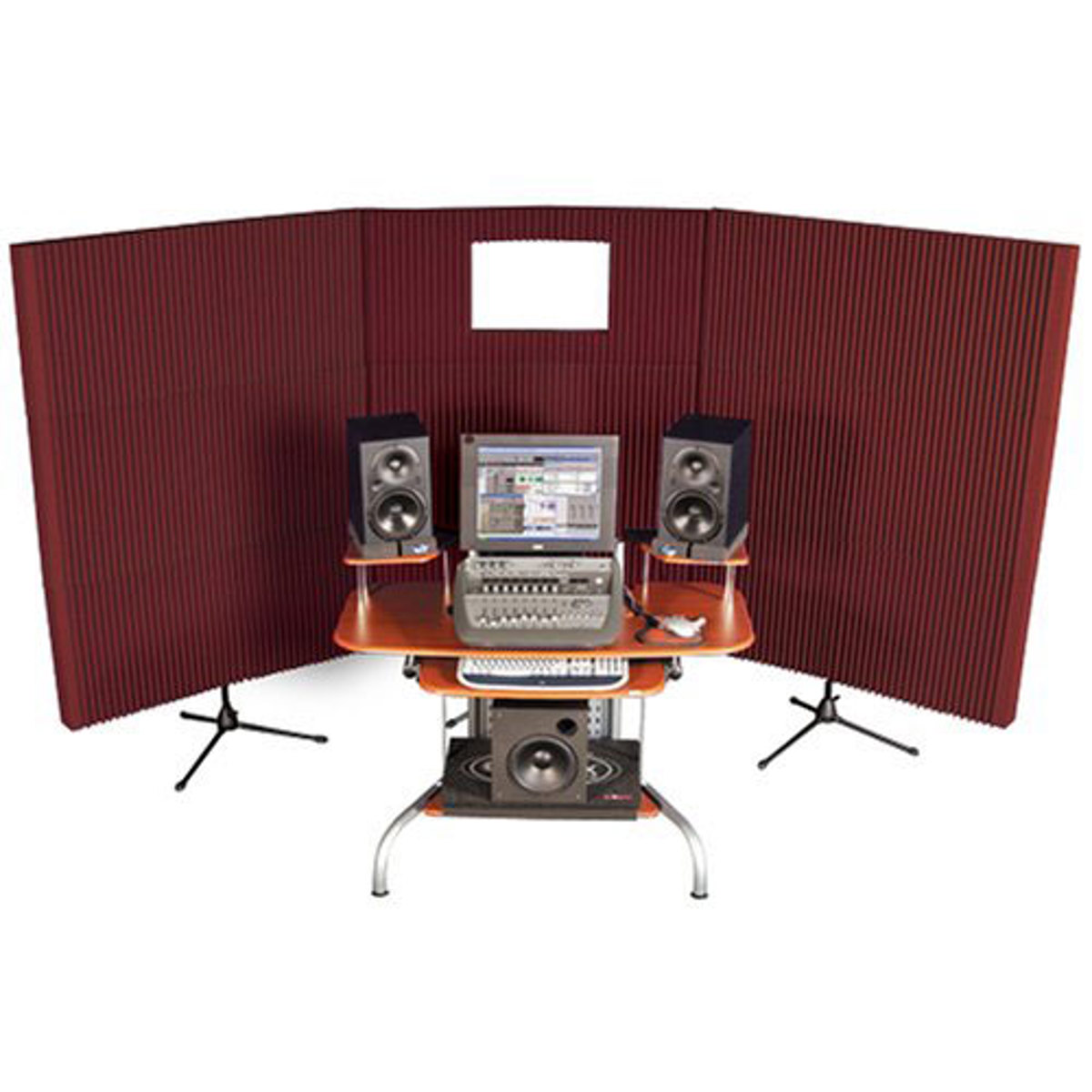 

Auralex 8x (20x48x4.25") MAX-Wall 831 Mobile Acoustic Panels, Burgundy