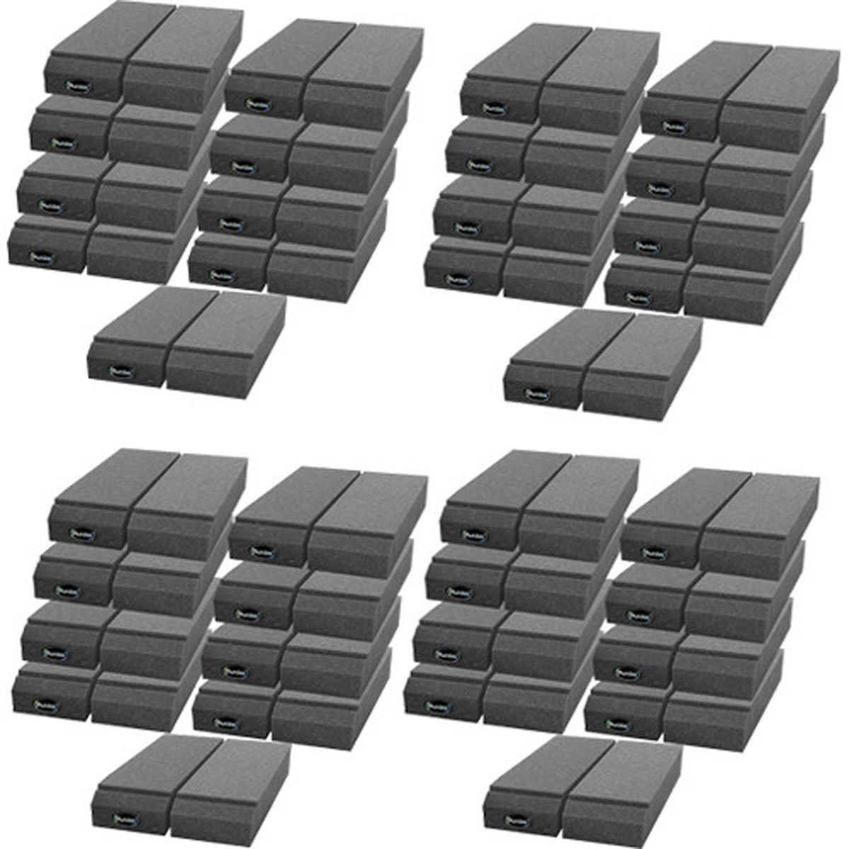 

Auralex MoPAD 12x4x2" Monitor Isolation Pads for Pair of Speakers, 36 Set