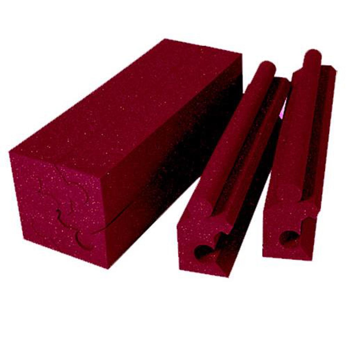 

Auralex 20" 90 Degree Corner Couplers for MAX-Wall Panels, 12 Pack, Burgundy