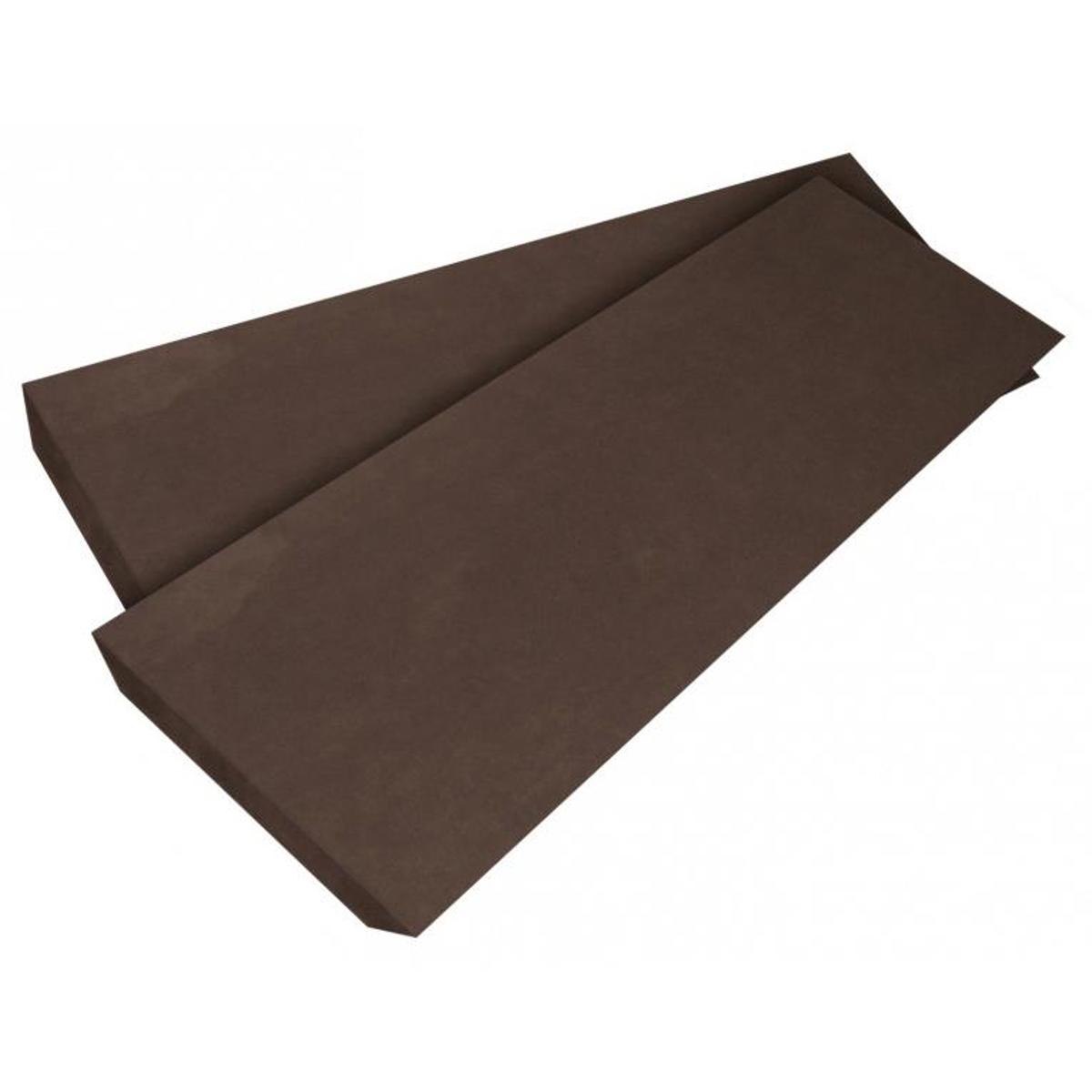 

Auralex 2x16x48" SonoSuede Corner Trap with 4 CTC Corner Impaling Clips, Brown