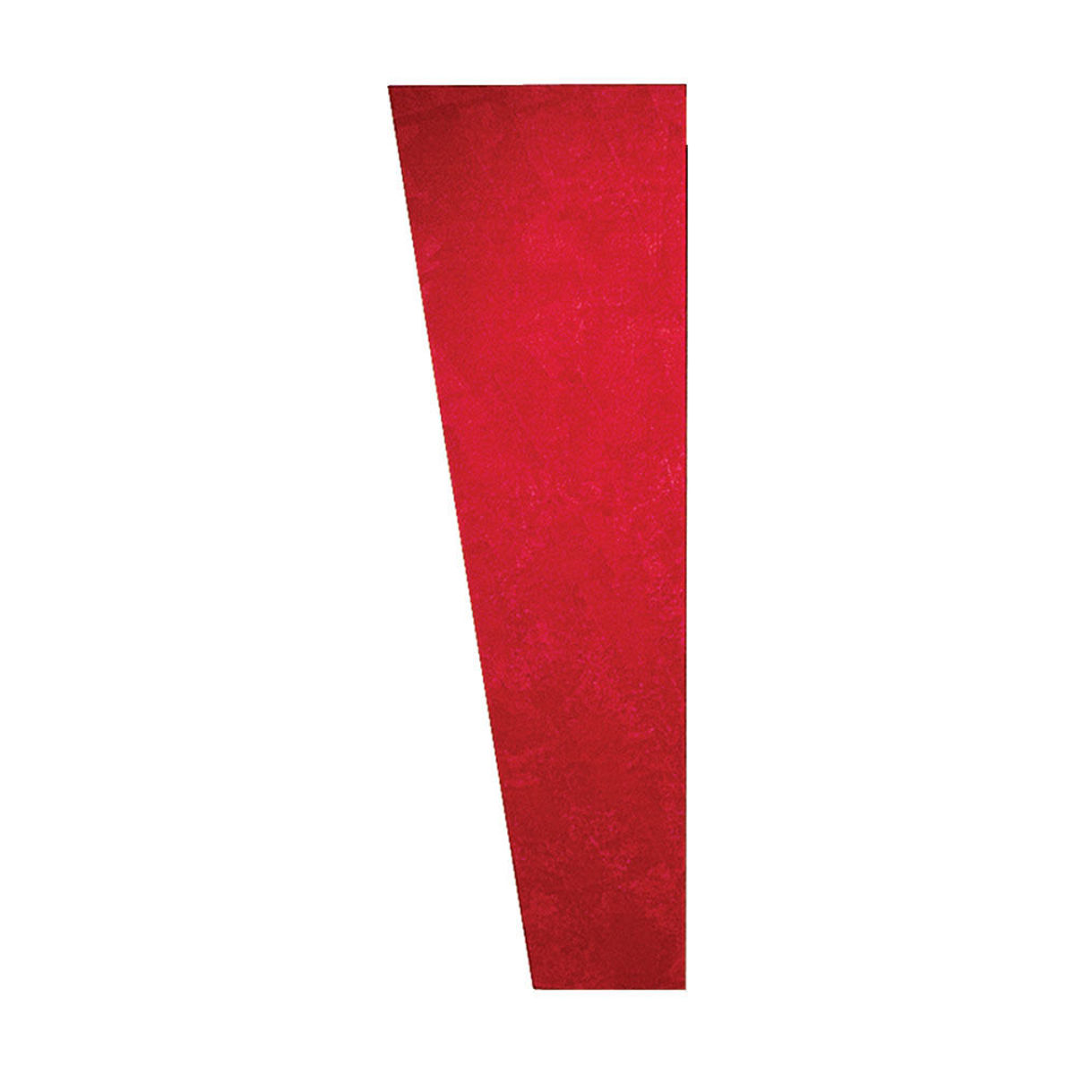 

Auralex 1x16x48" SonoSuede Trapezoid Left Angle Panel, 2 AFN Clips, Red