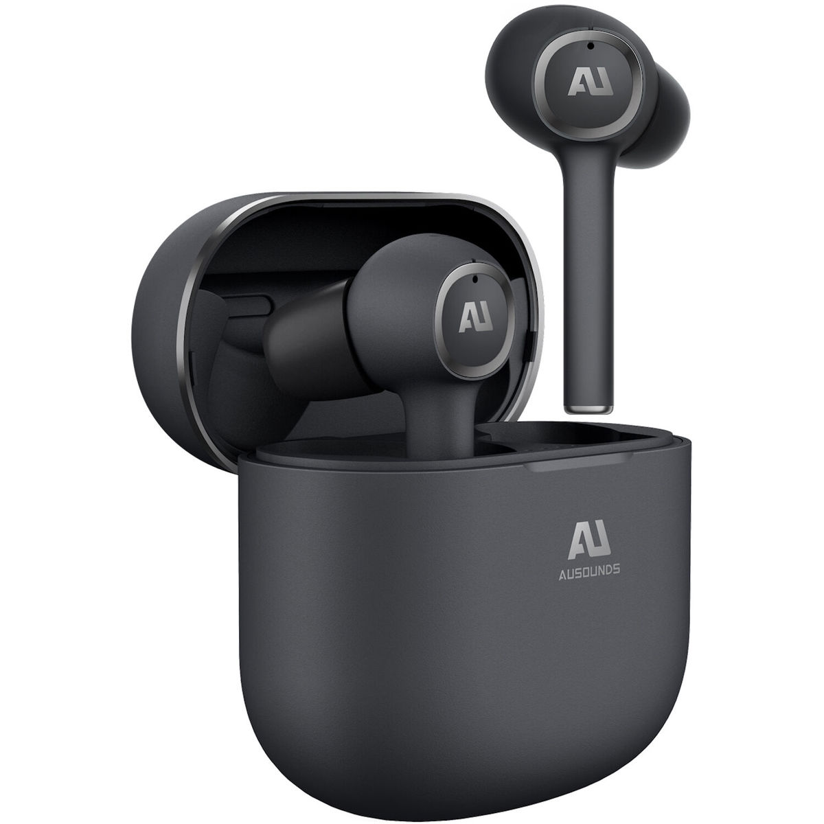 

Ausounds AU-Stream ANC True Wireless Noise-Cancelling Earbuds, Black