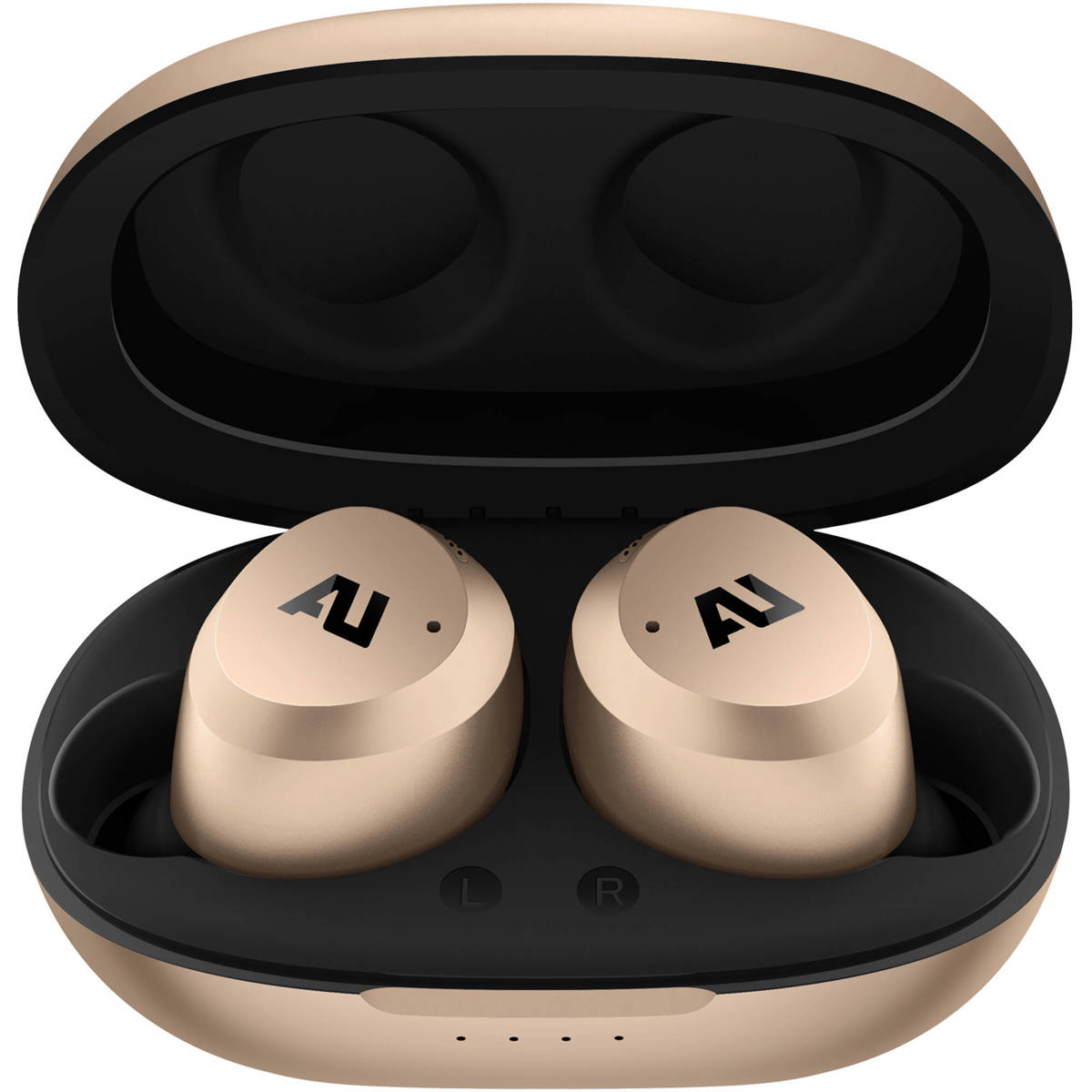 Photos - Headphones Ausounds AU-Stream Hybrid True Wireless Noise-Cancelling Earbuds, Gold AUS