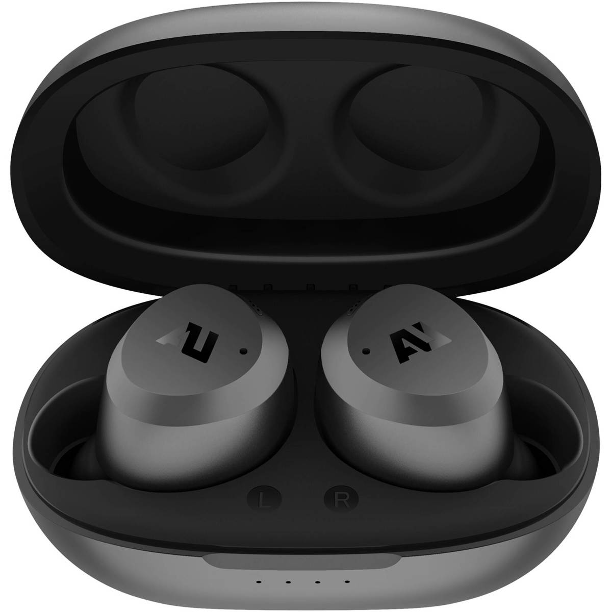 Photos - Headphones Ausounds AU-Stream Hybrid True Wireless Noise-Cancelling Earbuds, Gray AUS