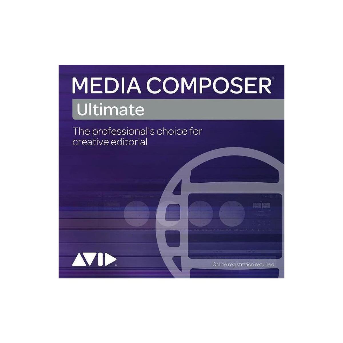 

Avid Media Composer Ultimate Software, Floating 1-Year Sub, 5 Seat, Download