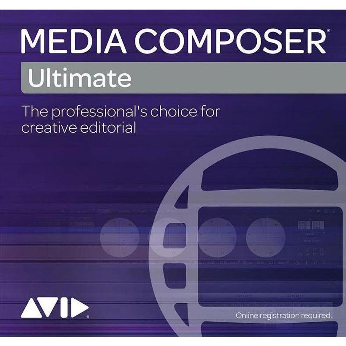 

Avid Media Composer Ultimate Software, 1-Year Sub, Renewal, Edu, Download