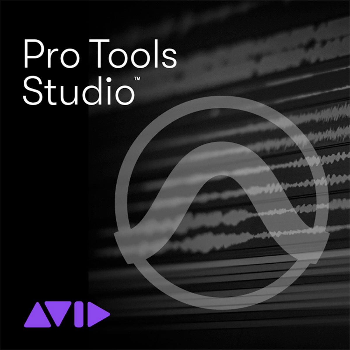 Image of Avid Pro Tools Studio Annual Subscription Audio/Music Creation Software