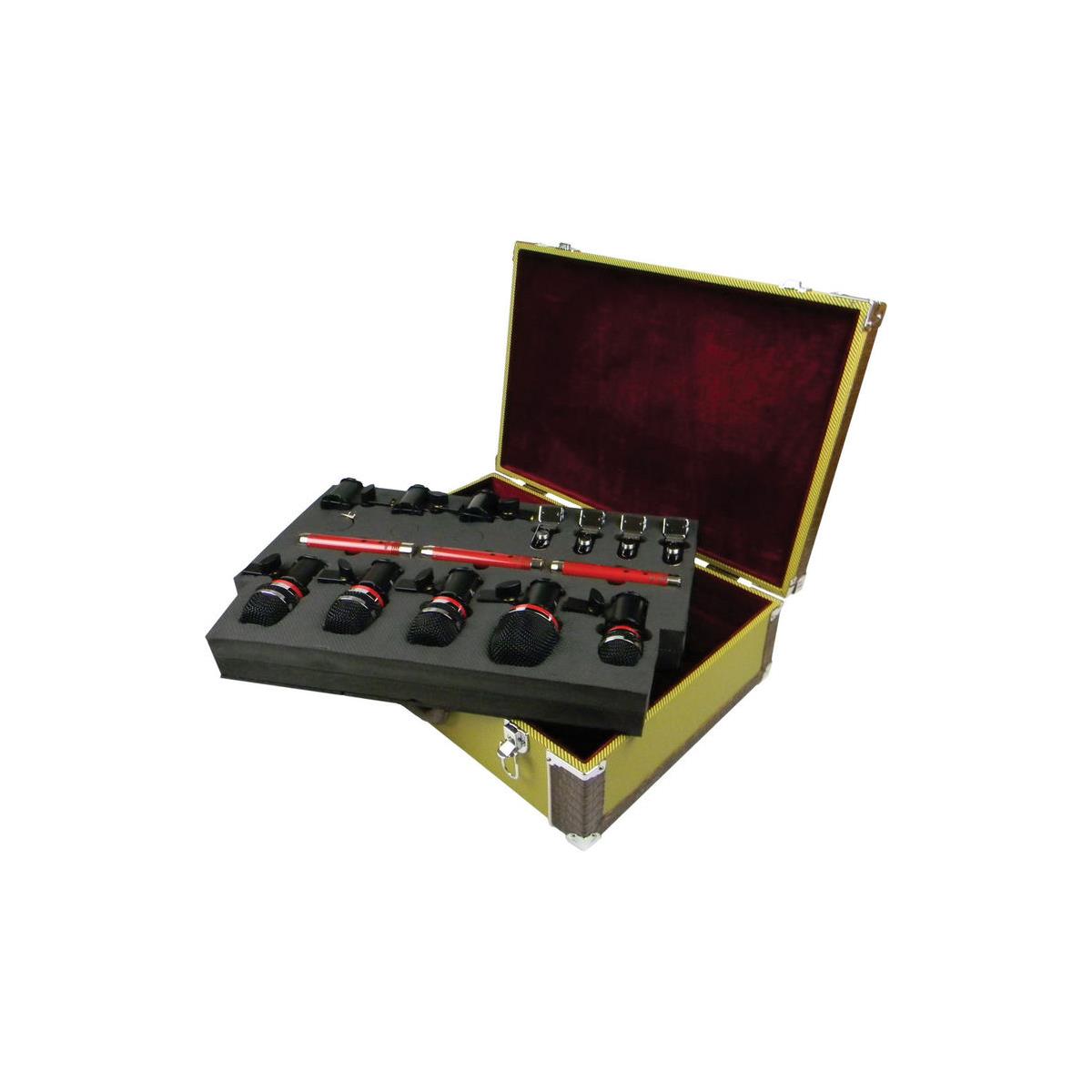 Image of Avantone Pro CDMK8 8-Mic Drum Microphone Kit