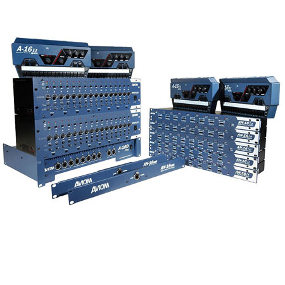 

Aviom DS32Mix 32x16 Pro16 Digital Snake with Personal Mixing System