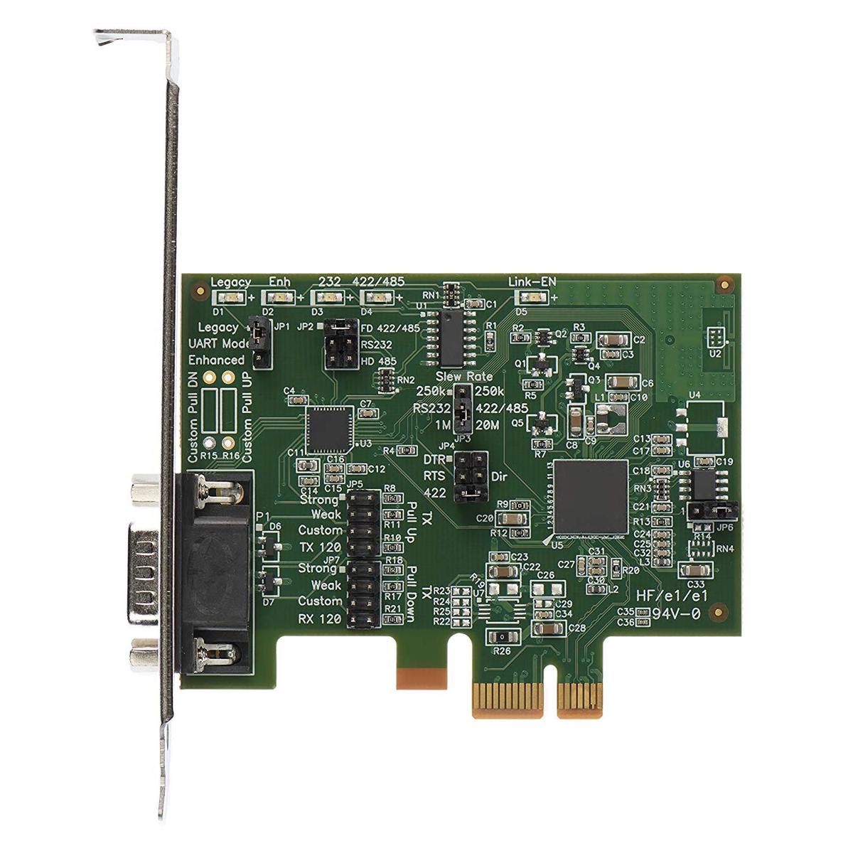 

Axxon 1 Port Native PCI Express (PCI) RS232/422/485 Serial Host Adapter