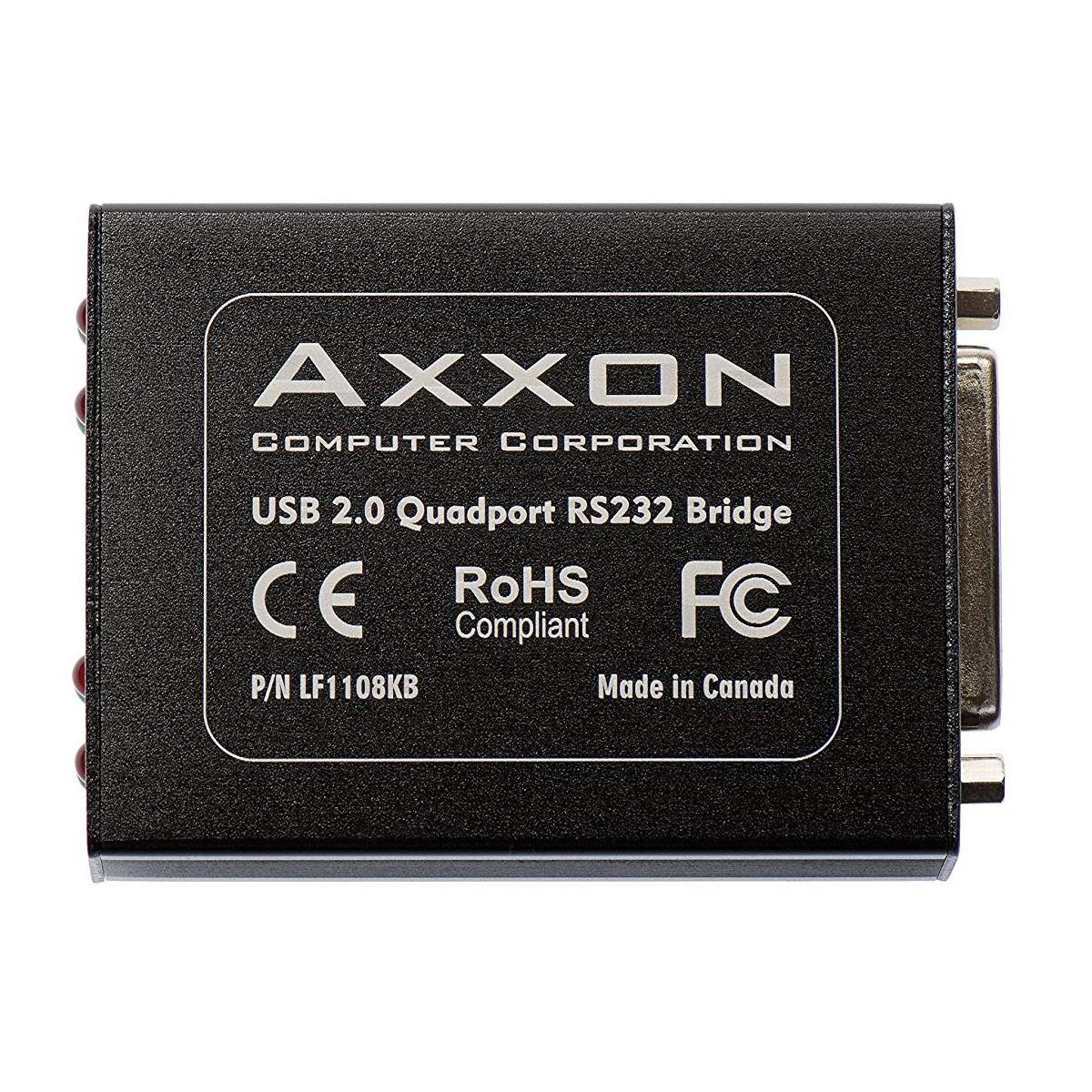 Image of Axxon 1 Port USB to 4 Ports RS232 Serial Adapter