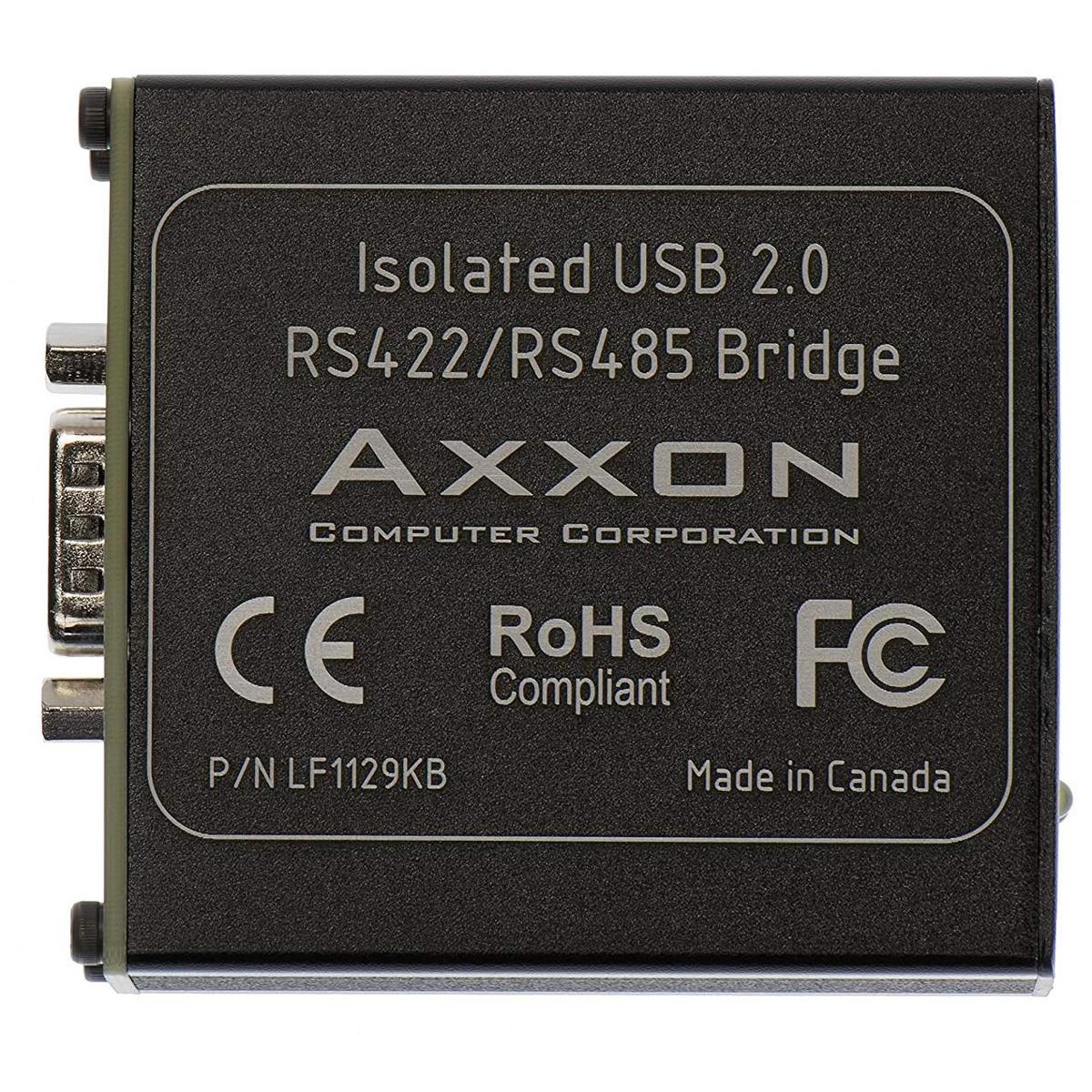 

Axxon 1 Port Isolated USB 2.0 to RS422/485 Bridge with Cable, Industrial