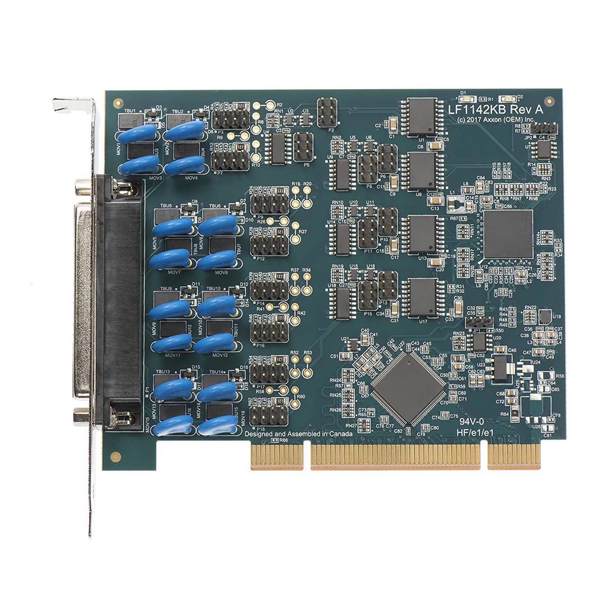 Image of Axxon Universal PCI to 4 Port RS422/485 Galvanically Host Adapter with Cable