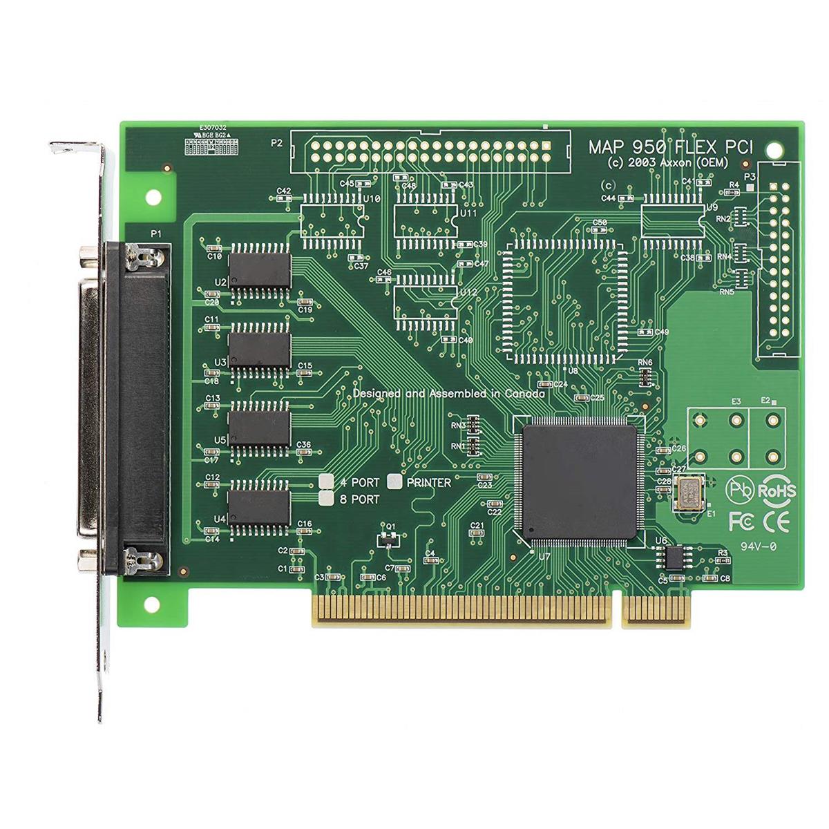 

Axxon 4 Port RS232 PCI Serial Card Adapter with Cable
