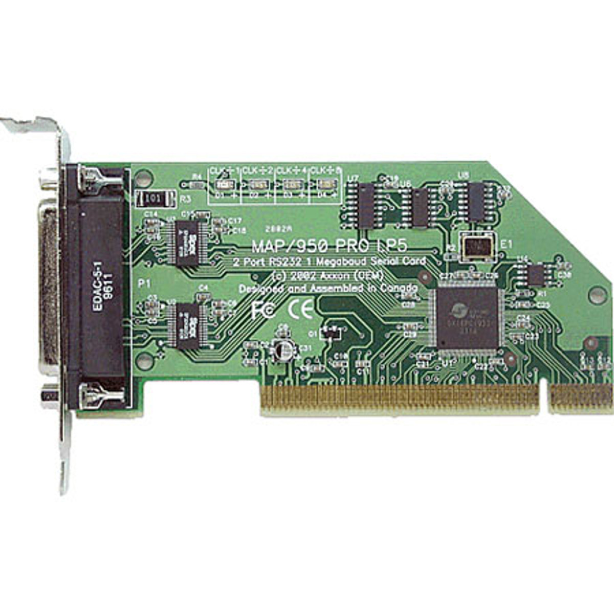 Image of Axxon 2 Port RS232 PCI Controller Card