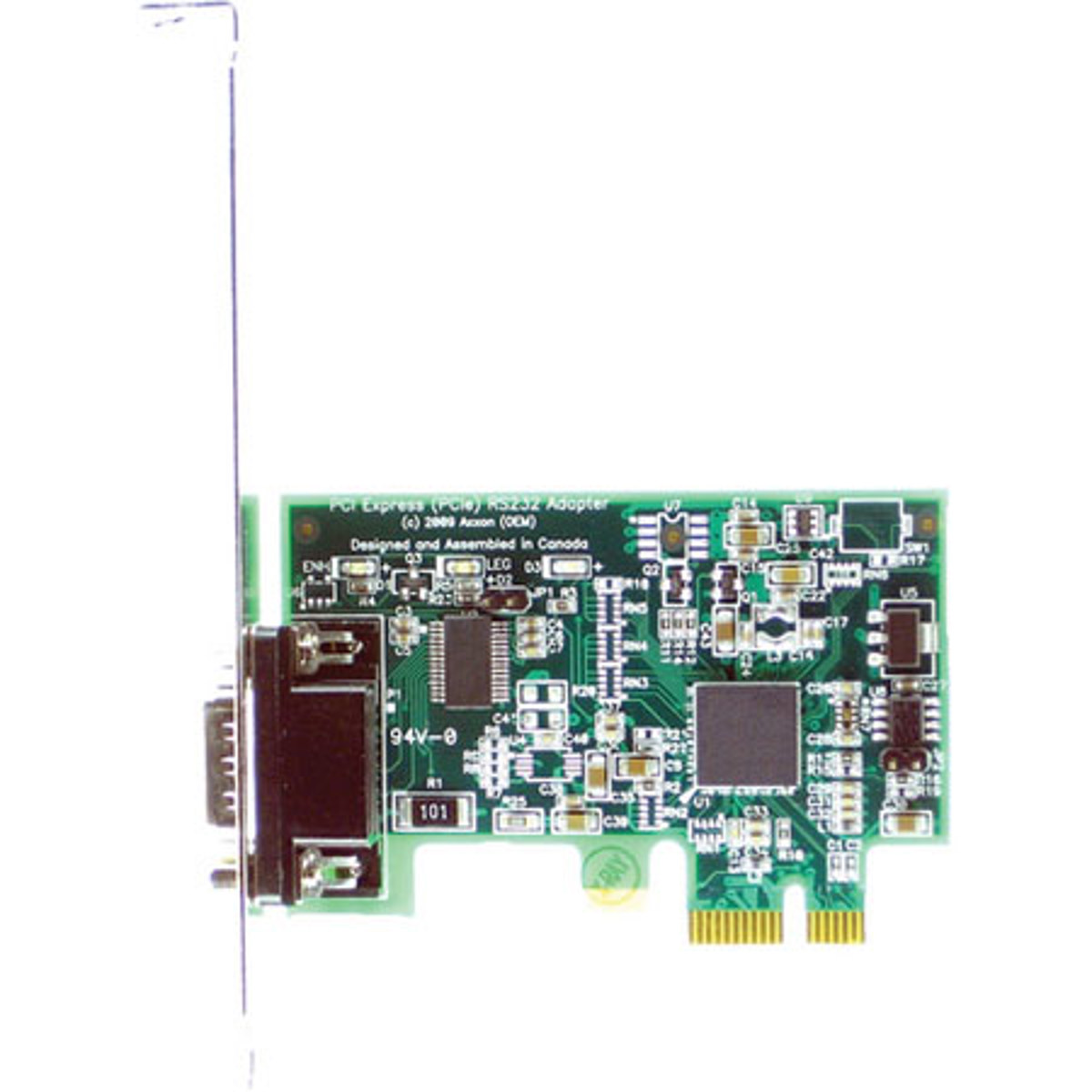 Image of Axxon 1 Port RS232 PCI Express Controller Card