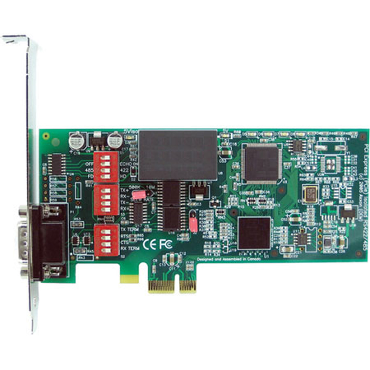 Image of Axxon 1 Port Isolated RS422/RS485 PCI Express Card