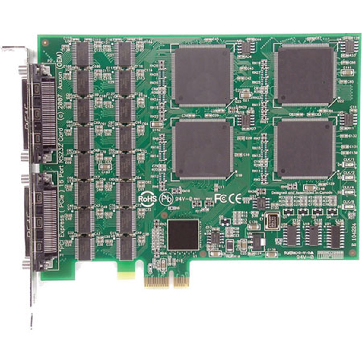 Image of Axxon 16 Port RS232 PCI Express Controller Card