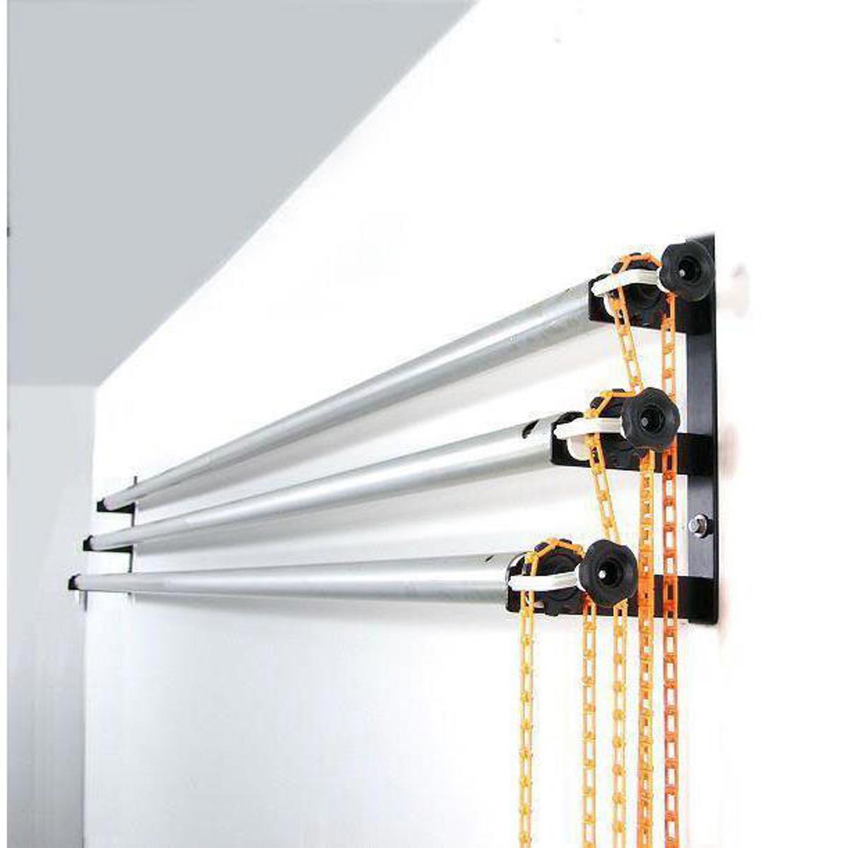 

Alzo Digital 10' Wide Wall Mount Background Support Kit with 6 Poles