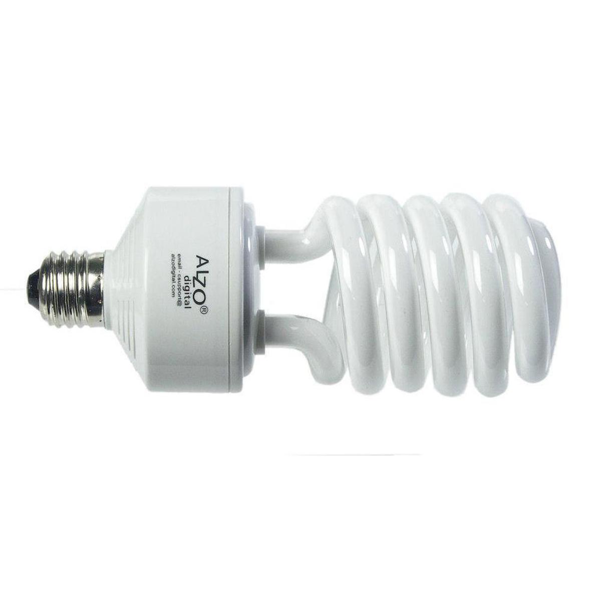 Alzo Digital 45W 220V CFL Video-Lux Photo Light Bulb, 3200K, 2800 Lumens -  1146-220-32