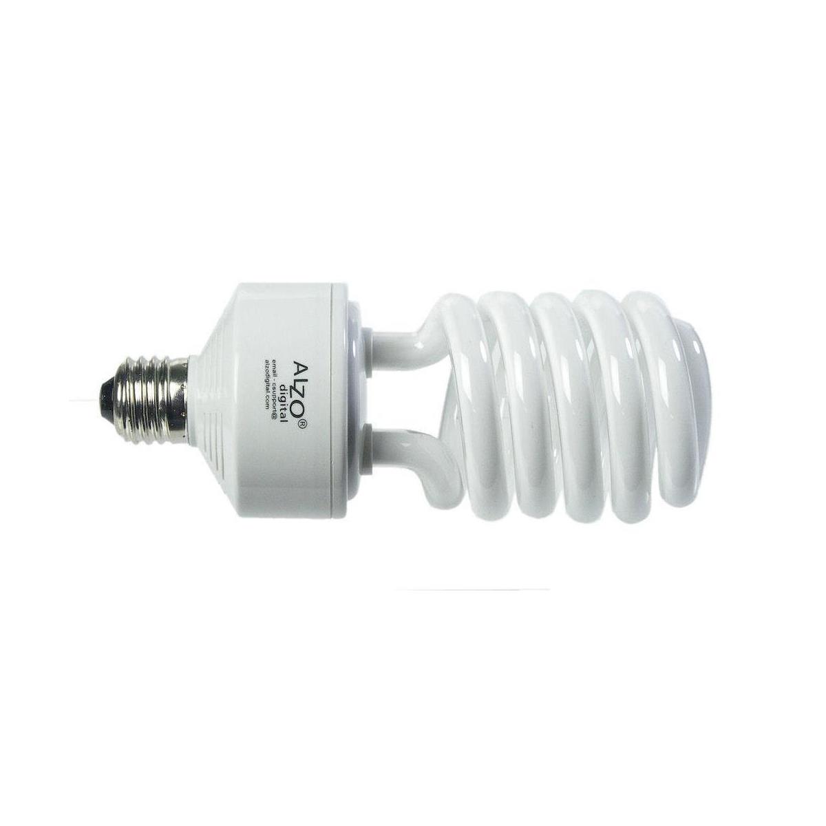 Alzo Digital 45W 220V CFL Video-Lux Photo Light Bulb, 5600K, 2800 Lumens -  1146-220-56