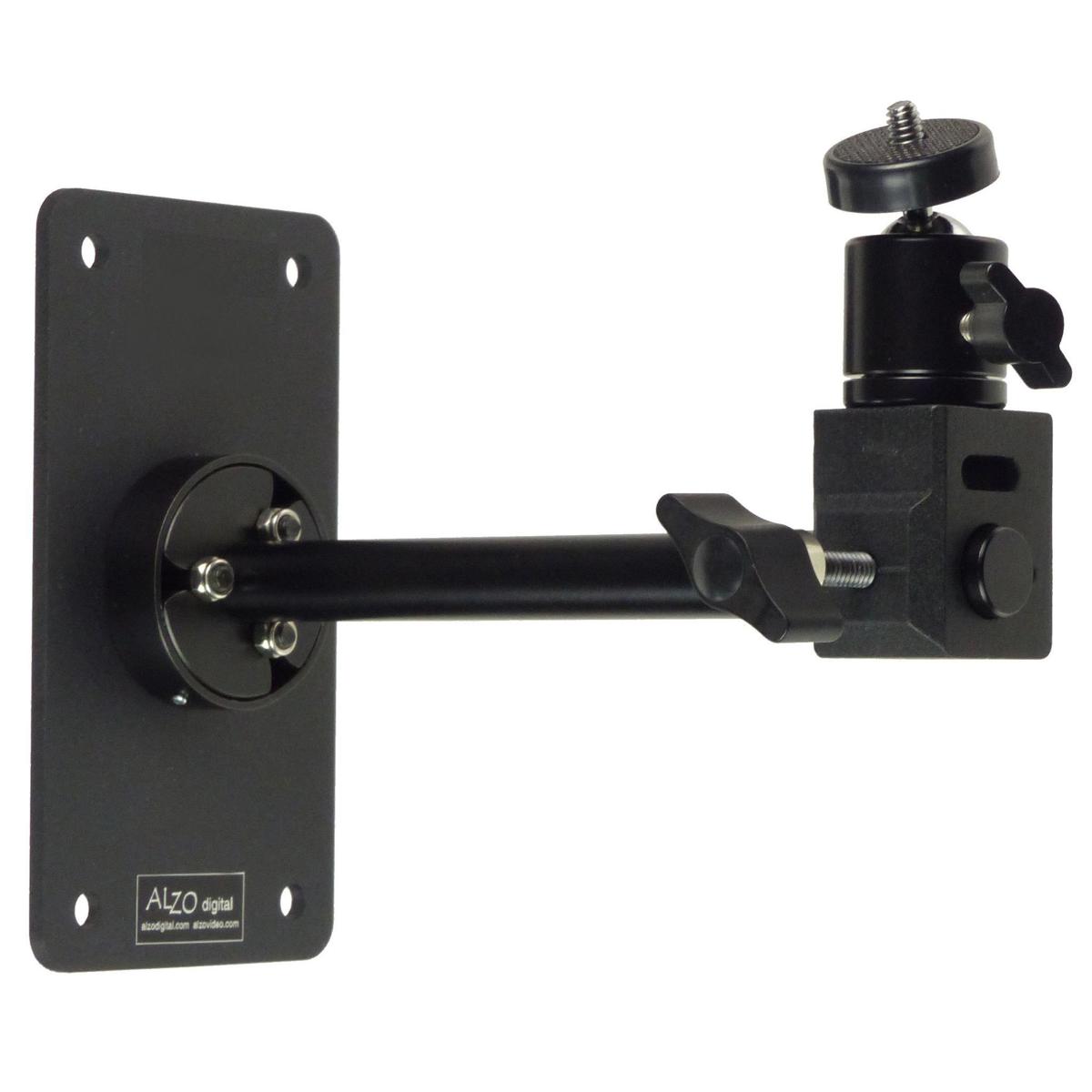 

Alzo Digital Wall Mount with Ball Head for Camera, 6lbs Capacity