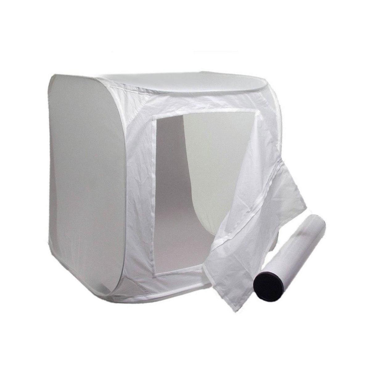 

Alzo Digital 28" Photo Light Tent Cube Kit with Background Paper, Open Box