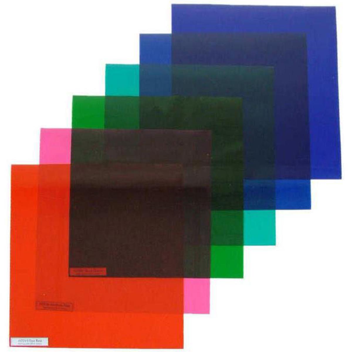 

Alzo Digital 8x8" 6 Colors Rainbow Gel Kit