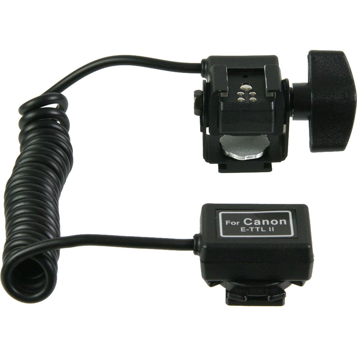 

Alzo Digital 40" Coiled Off Camera Sync Cord for Canon EOS E-TTL and E-TTL Flash