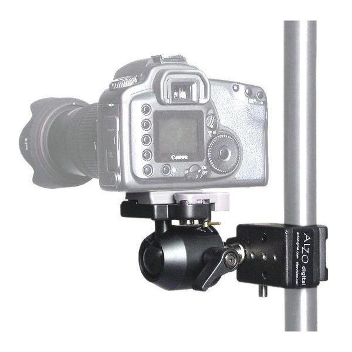 

Alzo Digital Ball Head Camera Support with Super Clamp, Up to 15 lbs Capacity