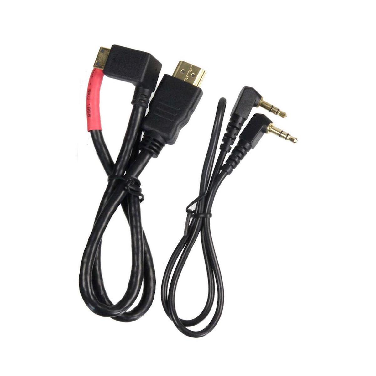Image of Alzo Digital 21&quot; HDMI Cord and 18&quot; Stereo Audio Cord