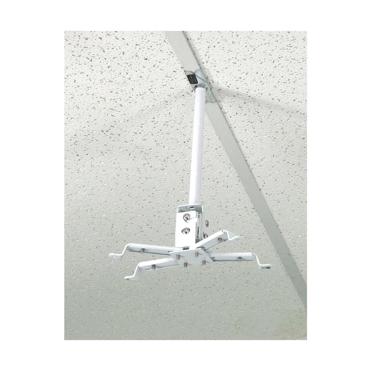Image of Alzo Digital ALZO Digital Short Suspended Drop Ceiling Video Projector Mount
