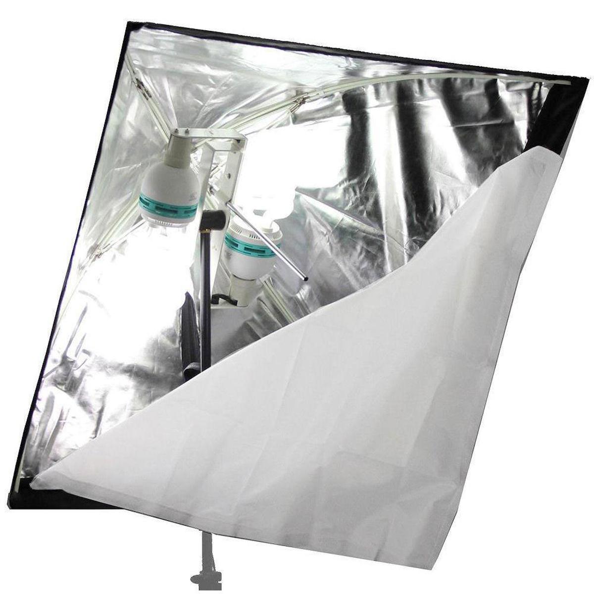 

Alzo Digital 200 CFL 3200K Umbrella Softbox Light Kit, No Stand