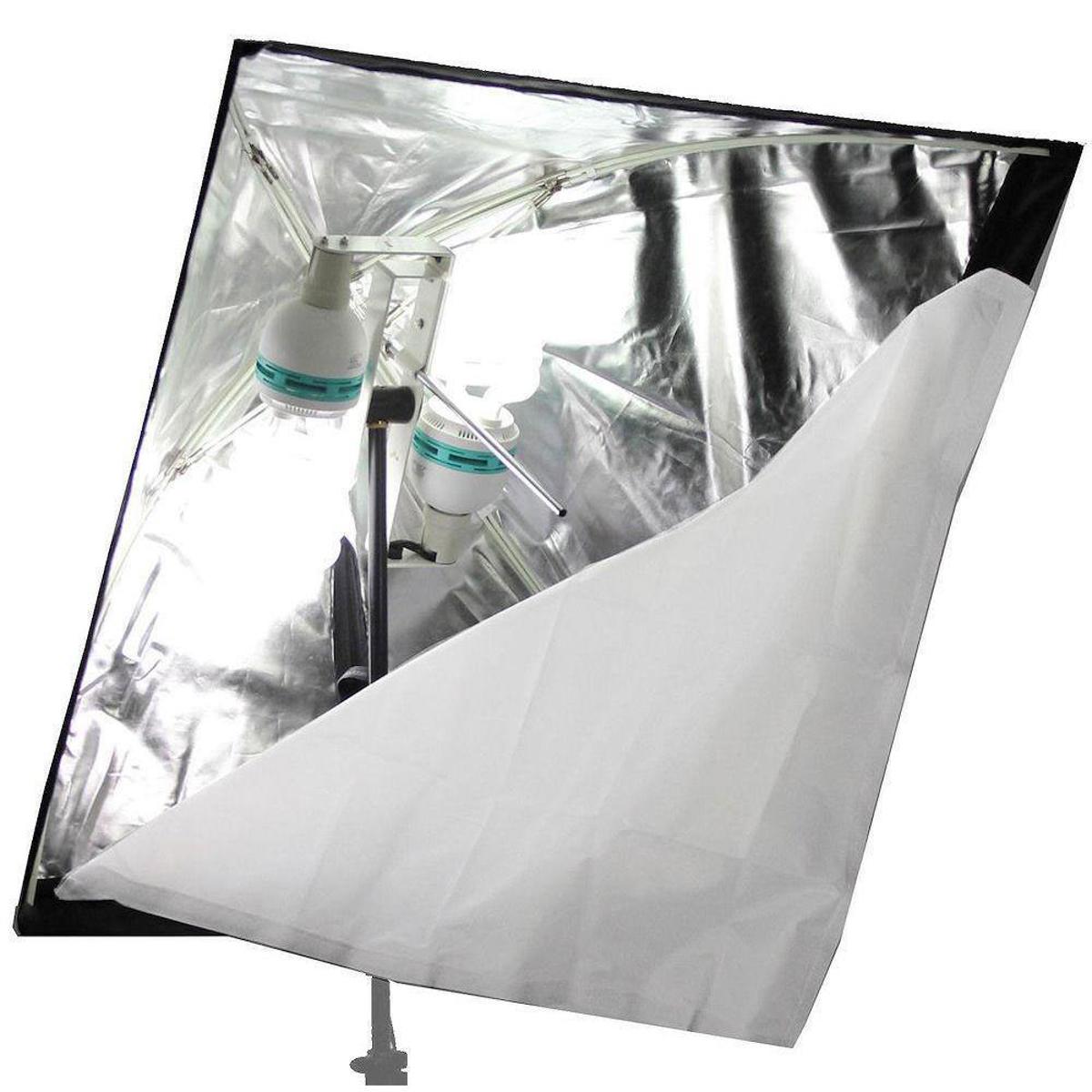 

Alzo Digital 200 CFL 5600K Umbrella Softbox Light Kit, No Stand