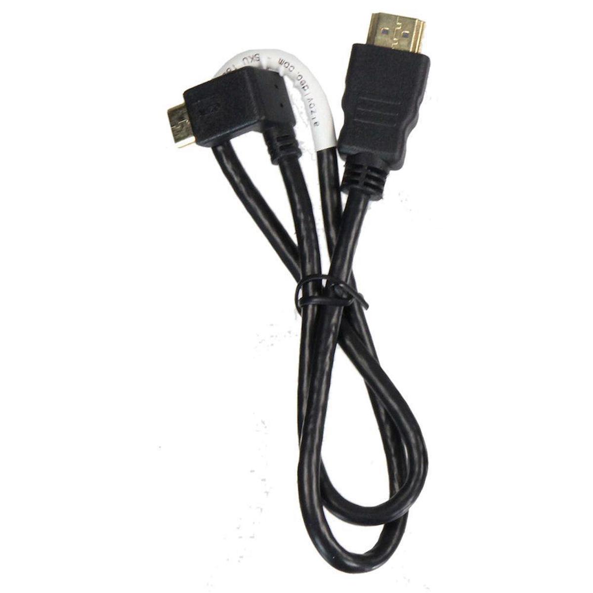 

Alzo Digital 21" Mini-HDMI Cable, Right-Orientation, White