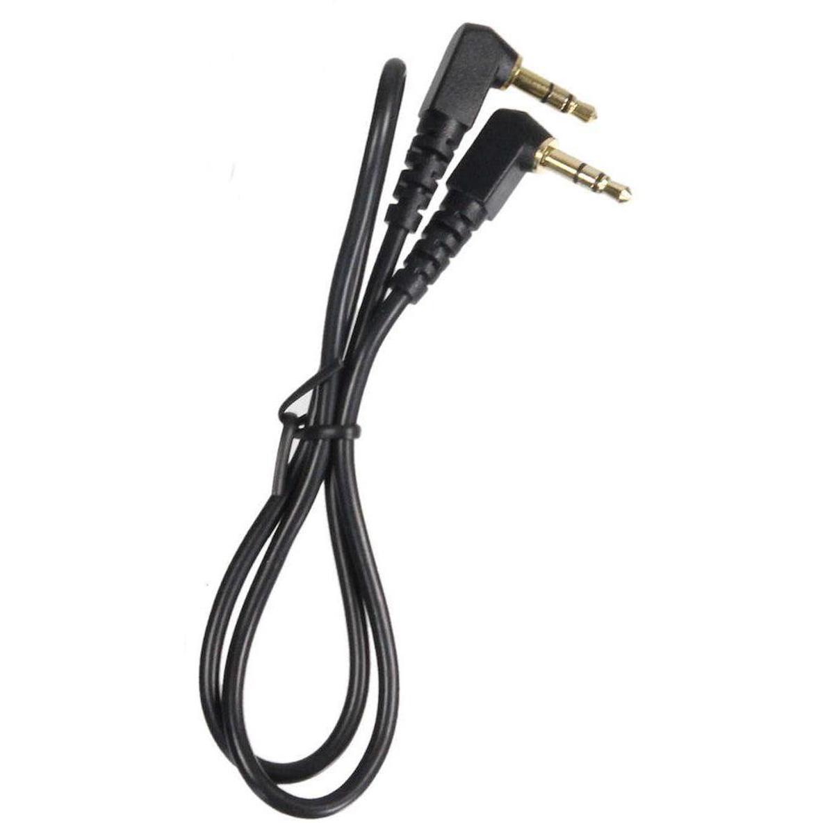 Image of Alzo Digital 18&quot; Right-Angled Video Stereo Audio Cord for DSLR Camera