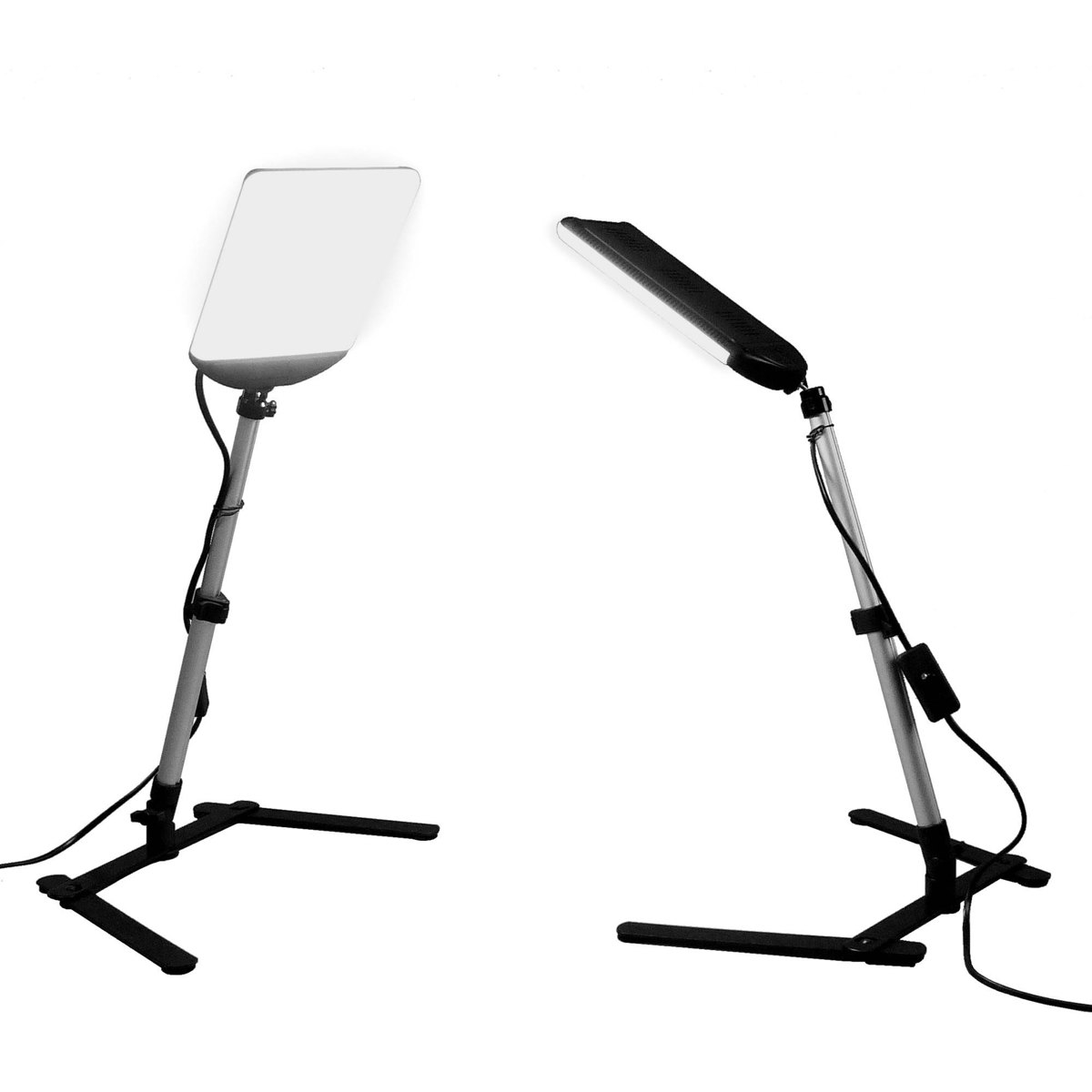 

Alzo Digital 100 LED 2-Light Kit with Table Stands for Product Photography