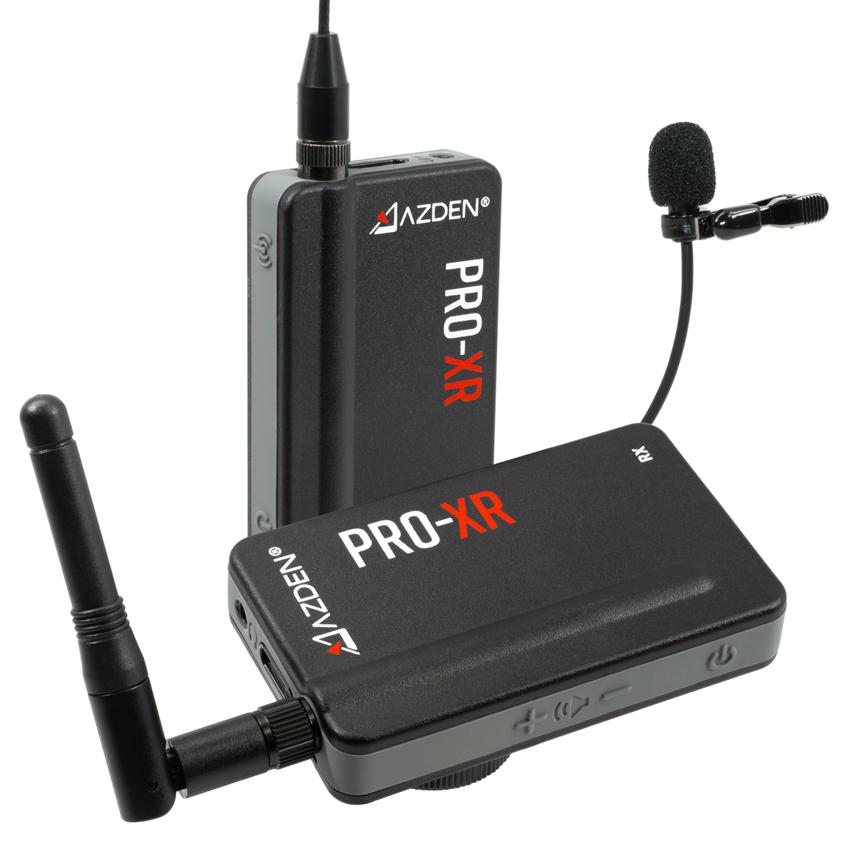 

Azden PRO-XR Professional Grade 2.4GHz Digital Wireless Microphone System