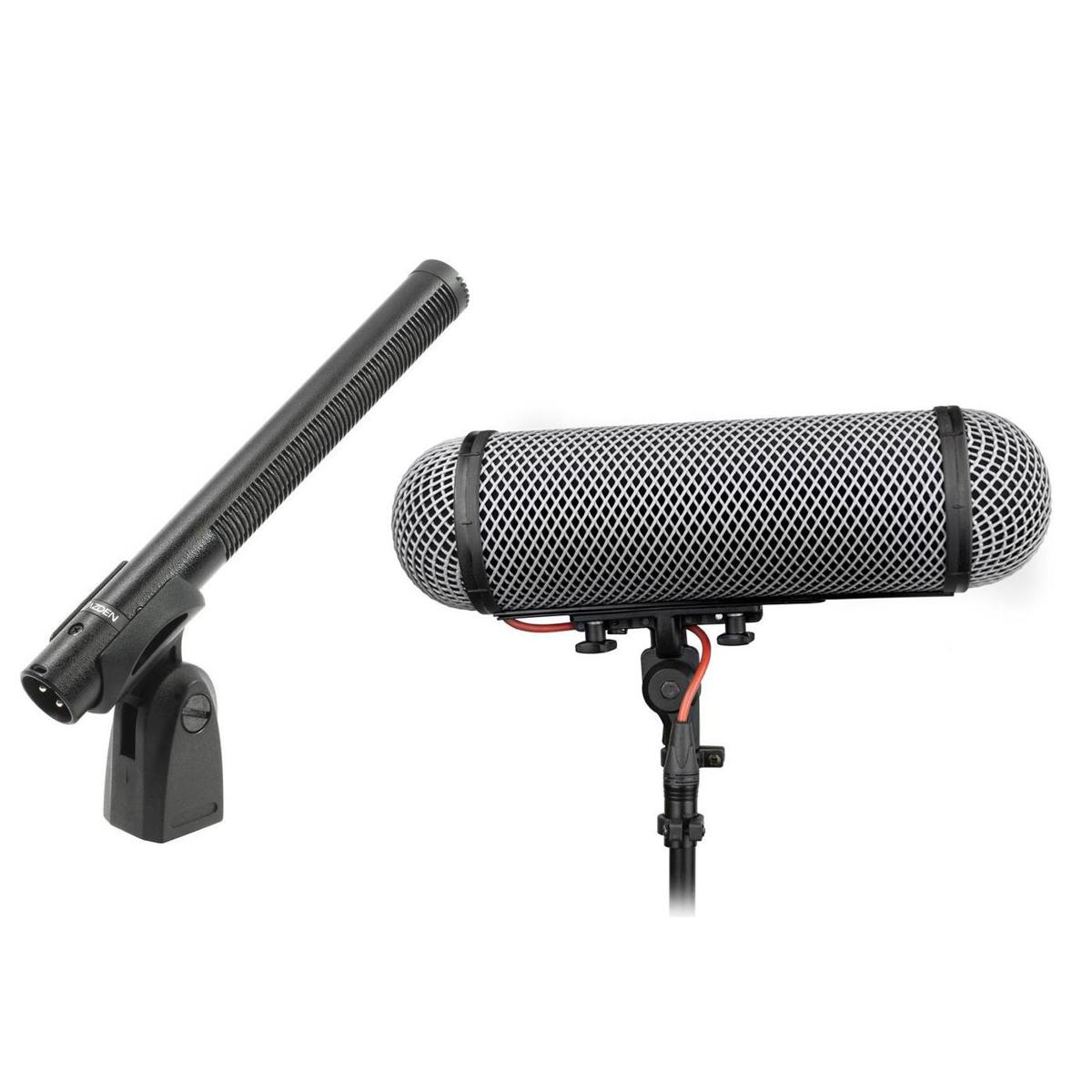 

Azden SGM-3500 Supercardioid Broadcast Shtgun Microphone W/Rycote Windshield Kit